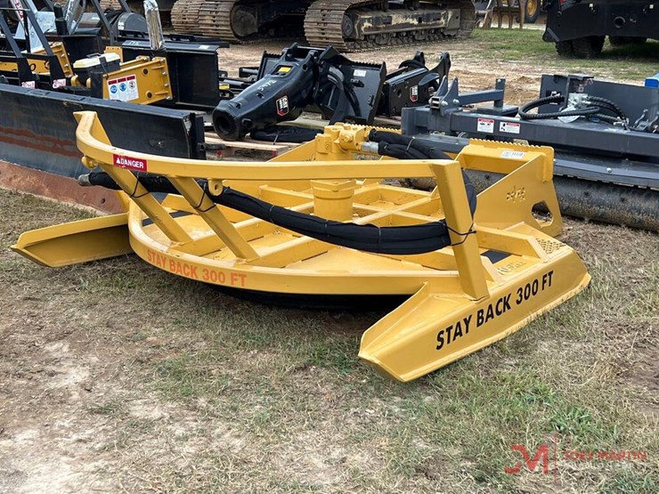 DAVCO 705HS HYD BRUSH CUTTER Lot 5468, RING ONE WEST GA HEAVY