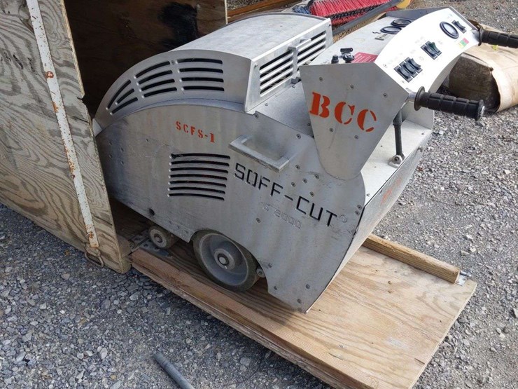 SOFT CUT CONCRETE SAW IN CRATE Lot 1311, Blaine Construction