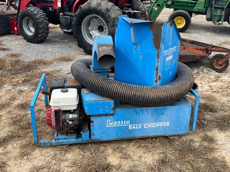 372 • GOOSSEN BALE CHOPPER STRAW BLOWER Lot 372, August Online
