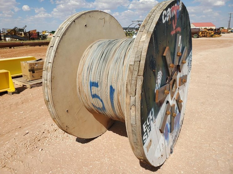 Used 9/32'' Wireline Cable APP 21,700ft Lot 422157, Day 2 (Ring 1