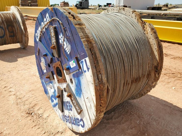 Used Braided Wireline Cable APP 28,800ft Lot 1064, Day 2 (Ring 1