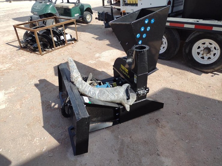Skid Steer Shredder Attachment Lot 213, Day 1 August Public