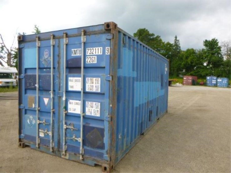  8 Ft 6 In. Shipping Container KMTU7321119 Lot 107842, DAY 1 SEP 20, 2022 BARRIE ONLINE