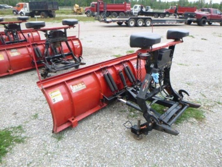 Western Ultra Finish 8 Ft Snow Plow Lot 107703, DAY 1 SEP 20, 2022
