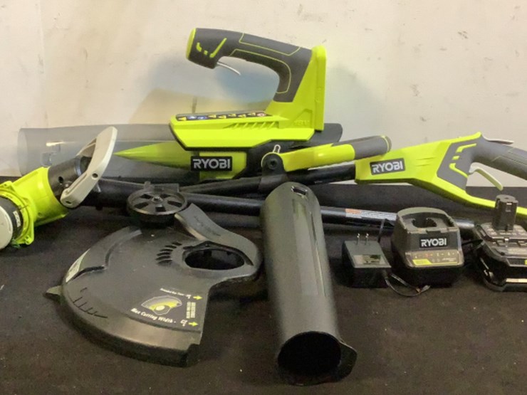 Ryobi 18V String Trimmer & Blower Kit Lot 950k, August Monthly Day 1