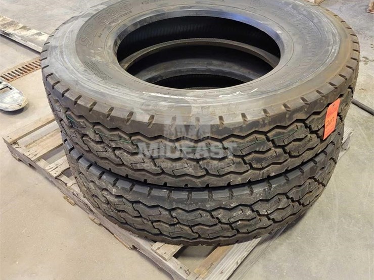 NEW 11R24.5 TIRES Lot 207, Oil, Gas and Construction Annual Vernal