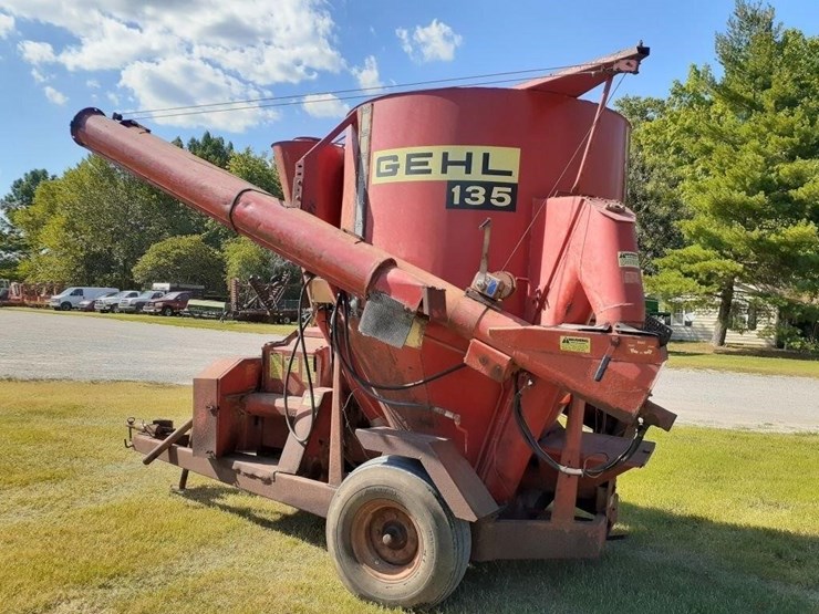 Gehl Feed Grinder Lot 131, 38th Annual FALL Consignment LIVE