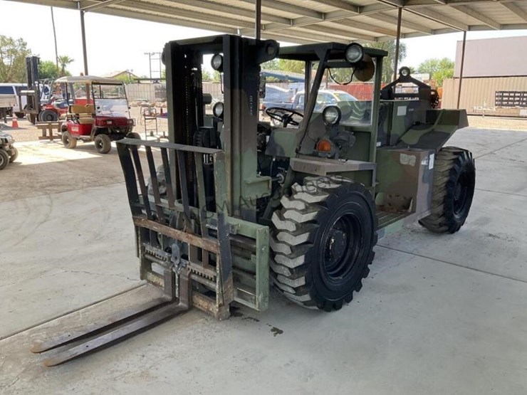 1995 Entwistle MHE270 Rough Terrain Forklift Lot 413, VIRTUAL