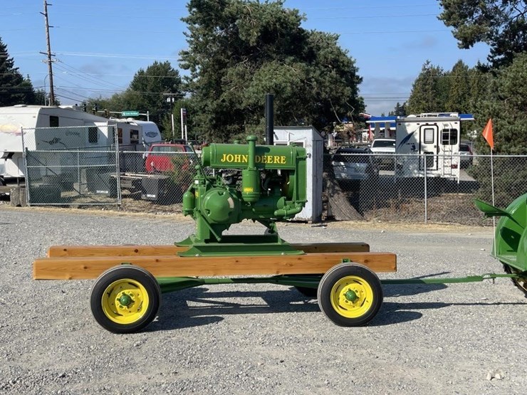 John Deere Model W Mounted Power Unit Lot 3875, September Machinery