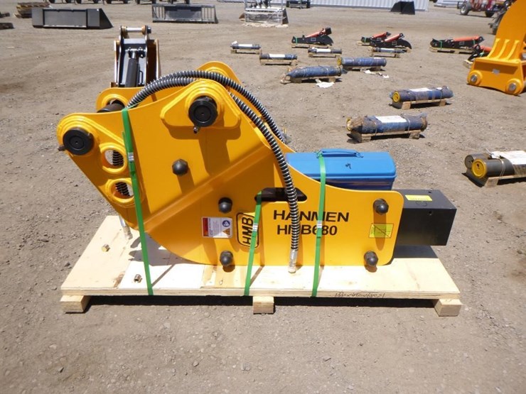 Hanmen HMB680 Hydraulic Breaker Hammer Lot 346 Monthly Public 