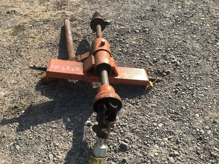 3pt. Kubota Log Splitter Lot 2929, September Machinery Consignment