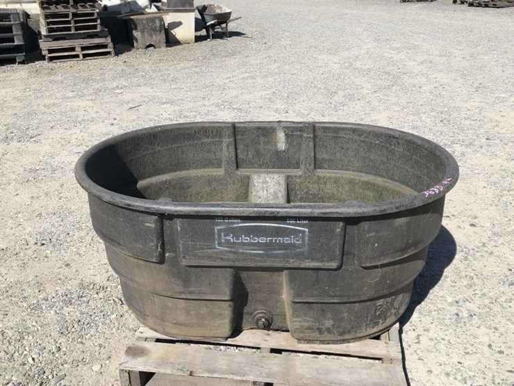 Rubbermaid 150 Gallon Stock Tank Lot 3688, September Machinery