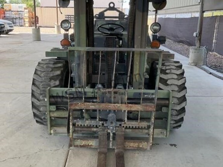 1995 Entwistle MHE270 Rough Terrain Forklift Lot 413, VIRTUAL