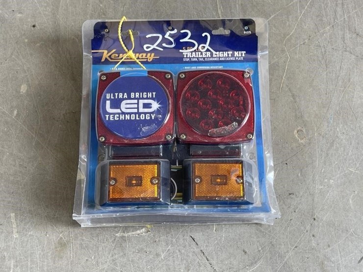 Kenway LED Trailer Light Kit Lot 2532, September Shop and Misc