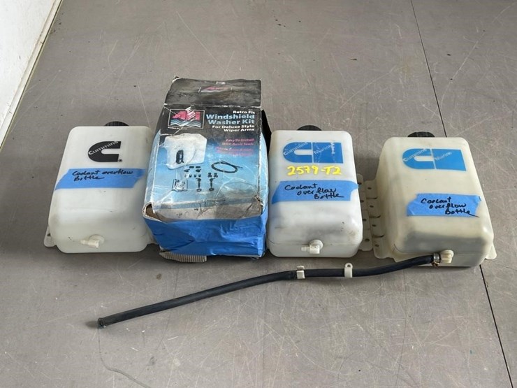 Cummins Coolant Overflow Bottles, Etc. Lot 2579, September Shop and Misc Consignment Auction