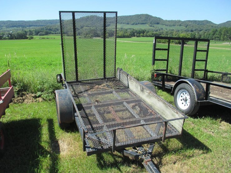 64 • 52''x8' Steel Trailer Lot 64, 2022 September Mondovi