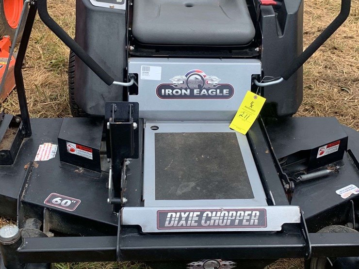 DIXIE CHOPPER IRON EAGLE ZERO TURN 60" CUT Lot 211, ATHENS FALL
