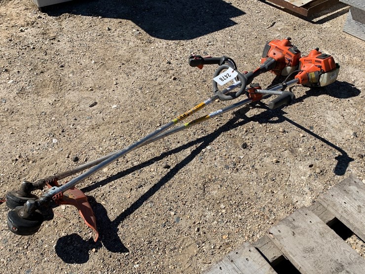 ID2478 2 Husqvarna Weed Trimmers Lot 2552, Fall Timed Online
