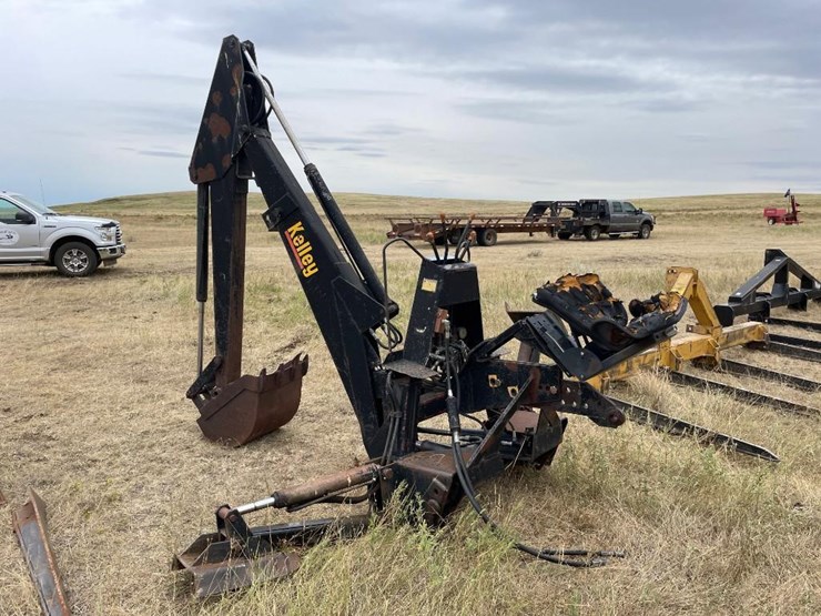 Kelley B70 Backhoe Attachment Lot 2, Butch b Estate Auction, 9/13