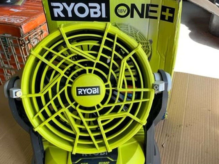 Ryobi One Misting Fan Lot 157, Farm and Ranch Consignment Online