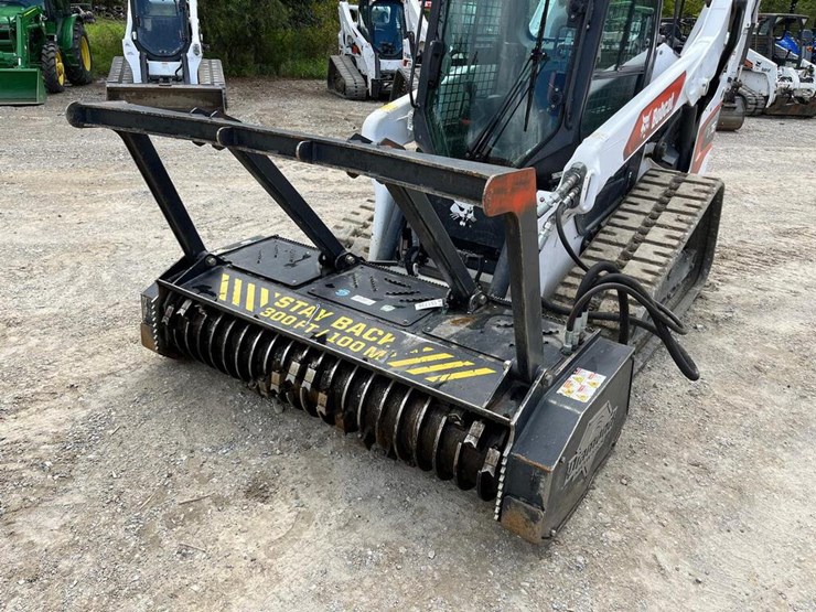 Diamond 72" Skid Steer Mulching Head Lot 124, McGrew Equipment Live