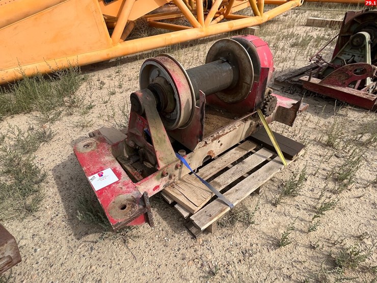 (4159) BRADEN APX. 80K PTO WINCH & (2) 100K TULSA WINCHES