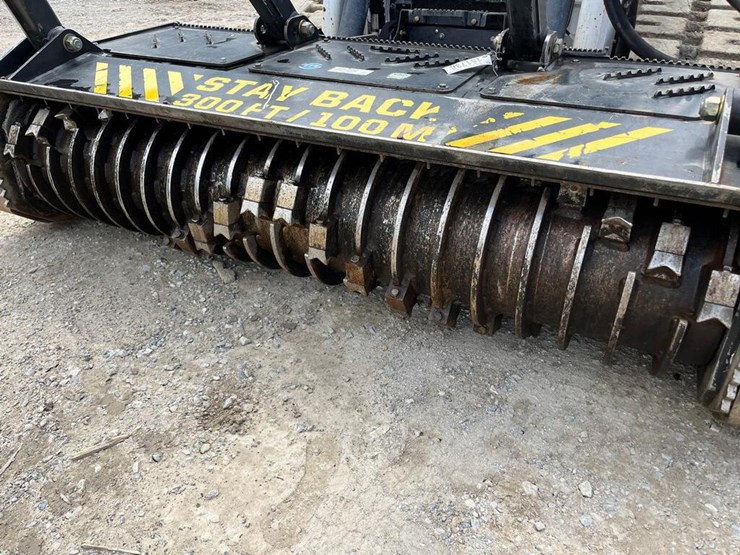 Diamond 72" Skid Steer Mulching Head Lot 124, McGrew Equipment Live