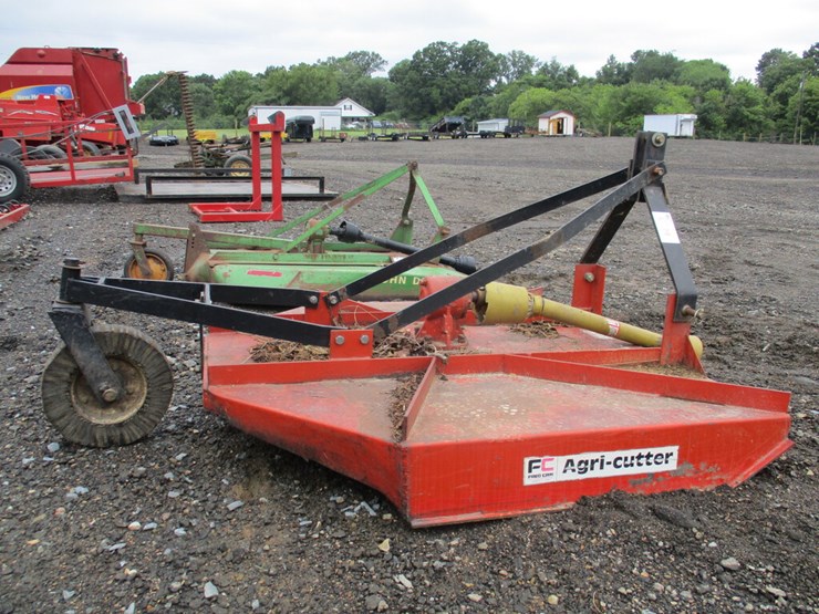3pt 5ft FC AgriCutter Rotary Mower Lot 579, Traditions Auction Co