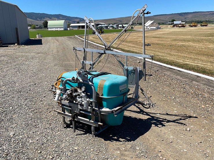 Mitchell 115 Gallon Sprayer Lot 90, Harrell & Sons Farms, LLC Retirement Auction, 9/14/2022
