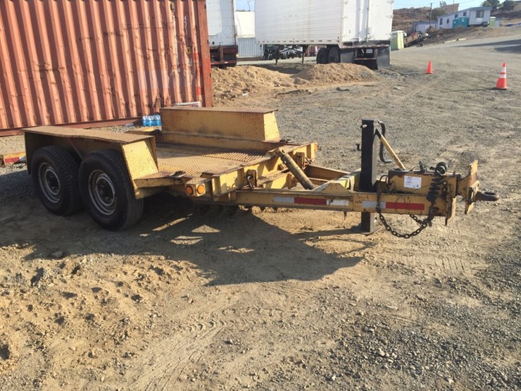 Zieman Tilt Bed Equipment Trailer, Lot 64002, Vantage Auctions
