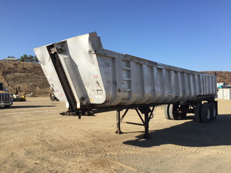 Hobbs End Dump Trailer, Lot 60000, Vantage Auctions Heavy Const