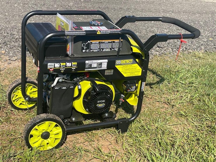 Ryobi 3400 Watt Generator Lot 222786, September Live Truck and