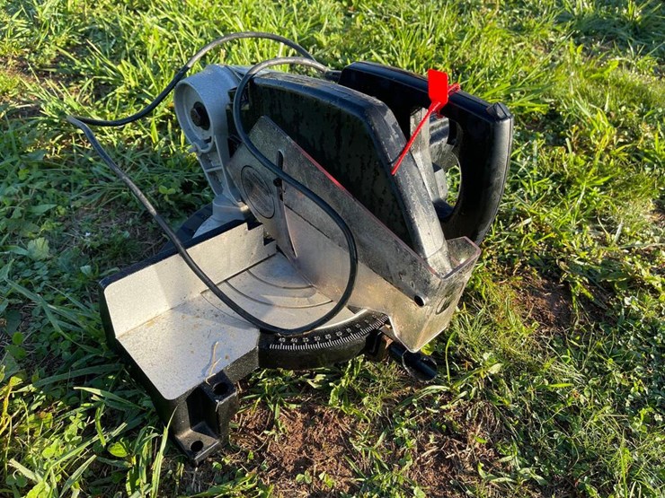 Black And Decker Power Miter Saw Lot 222555, September Live Truck and Equipment Auction, 9/17