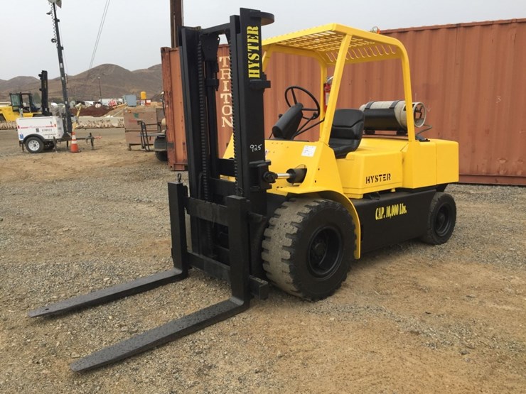 Hyster Industrial Forklift, Lot 22000, Vantage Auctions Heavy