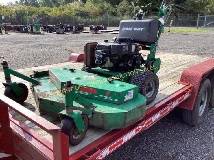 Ransomes Bobcat walk behind 48" mower CONDITION UN Lot 2109, ONLINE
