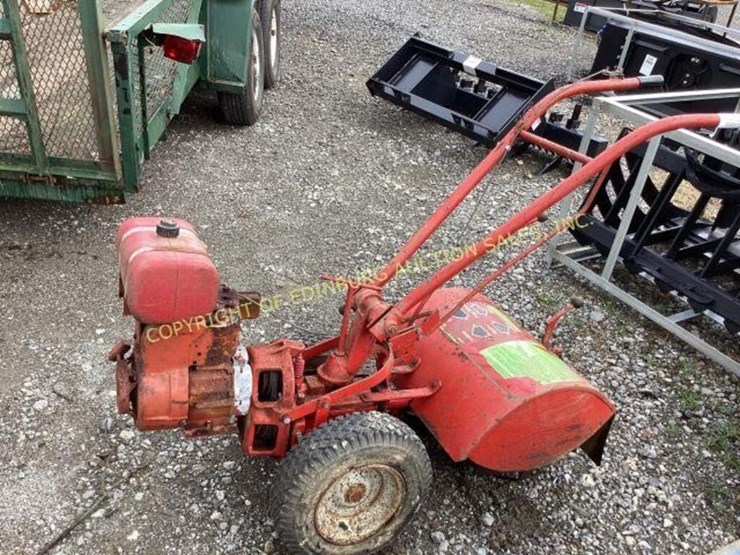 E Tecumseh rototiller works has flat tire Lot 3896, ONLINE