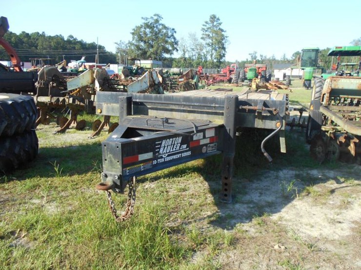 5364 Horton Hauler 10 Ton Equipment Trailer Lot 689 Farm And Equipment Auction 9172022 2465