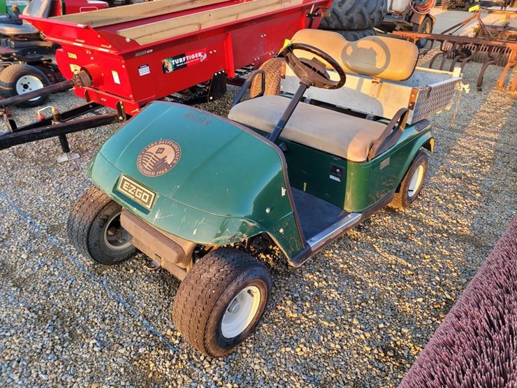 EZ Go Turf Truck Golf Cart Lot 248, Stateline Consignment Auction