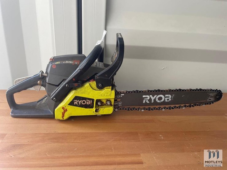 Ryobi RY3716 Chain Saw Lot 7907, Heavy Construction Equipment