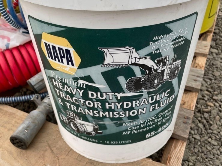 NAPA Tractor Hydraulic Fluid 5 Gallon Seal Unbroken Lot 775