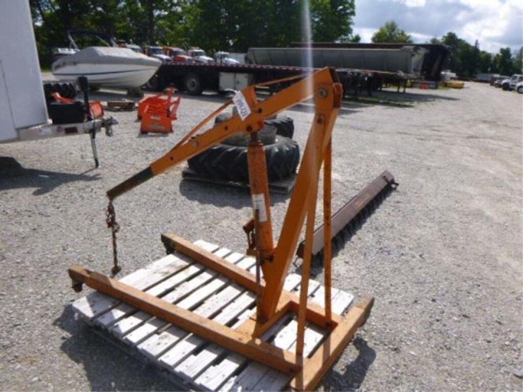 StrongArm 4,400 Lb Shop Crane Lot 3839, DAY 3 SEP 22, 2022 BARRIE