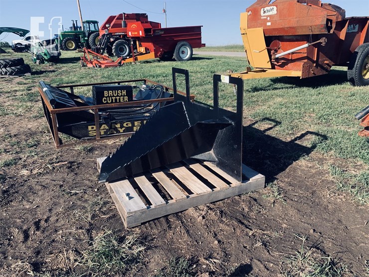 SKID STEER STUMP BUCKET Lot , Hoffman's Consignment Auction, 9/24