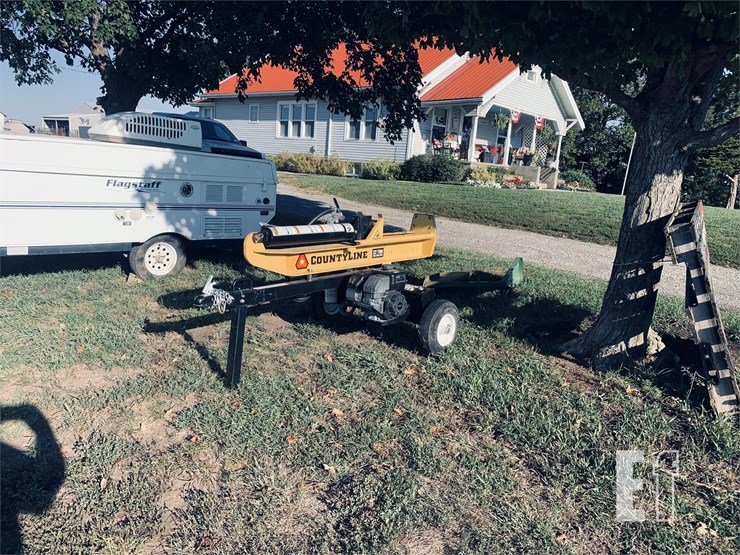 COUNTRY LINE 22 TON LOG SPLITTER Lot , Hoffman's Consignment Auction