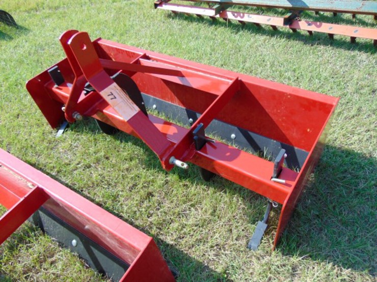 SUNBURST 5' BOX BLADE Lot 77, FARM & CONSTRUCTION EQUIPMENT AUCTION