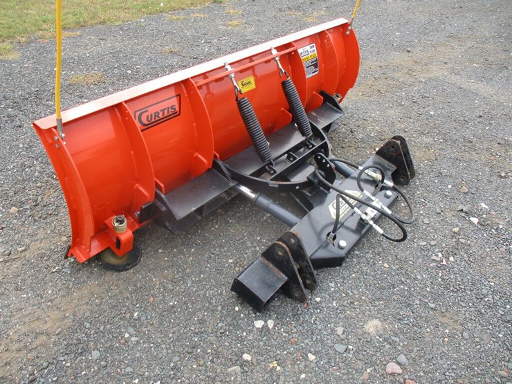 Curtis 6' Power Angle Snow Plow With BOCE Lot 111904, Public