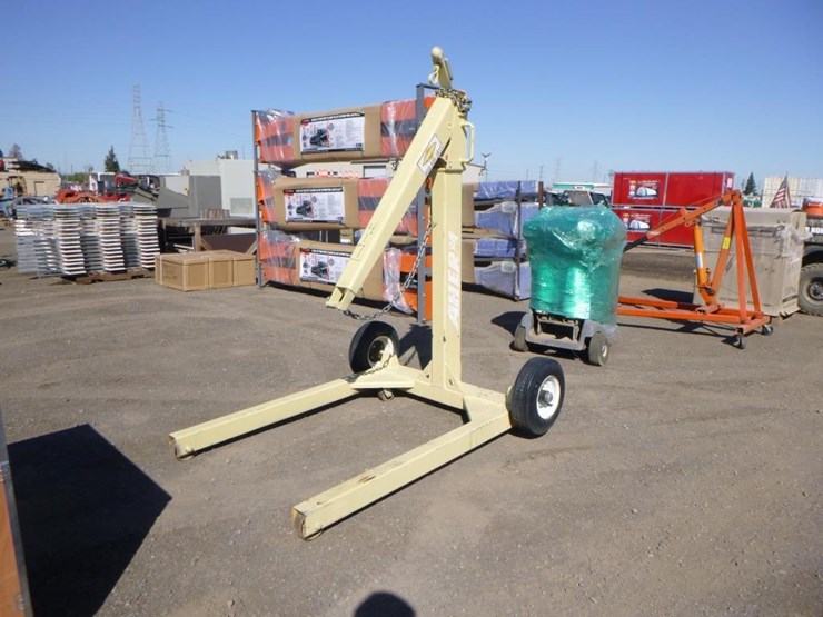 Towable Engine Hoist Lot 9511, Monthly Public Auction Sacramento