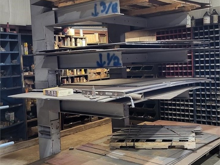 INVENTORY OF STEEL Lot 17, KNT FABRICATION SHOP LIQUIDATION SALE, 9