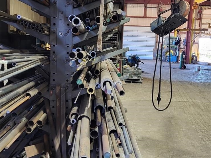 INVENTORY OF STEEL Lot 14, KNT FABRICATION SHOP LIQUIDATION SALE, 9