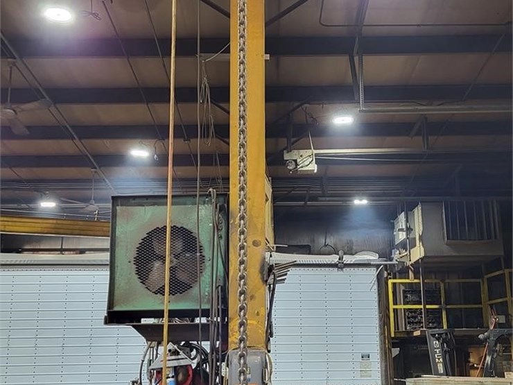 COFFING 4TON ELECTRIC HOIST Lot 3, KNT FABRICATION SHOP LIQUIDATION