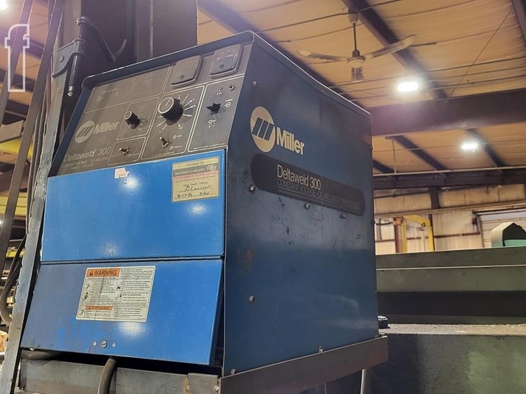 MILLER DELTAWELD 300 Lot 83, KNT FABRICATION SHOP LIQUIDATION SALE